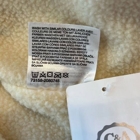 Ckh Clockhouse Zip-up Jacket Yellow Red Colorblock Retro 38 Medium Kidcore New - Picture 11 of 11